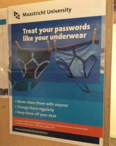 Maastricht university password advice 
